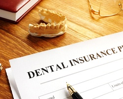 Dental insurance paperwork in Weyauwega