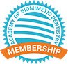 Academy of Biometric Dentistry membership badge