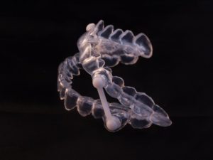 an oral appliance for sleep apnea patients